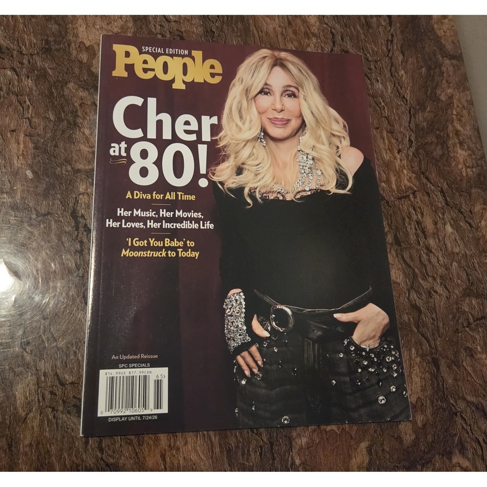 2026 CHER At 80 People Magazine SPECIAL EDITION A Diva For All Time MOONSTRUCK